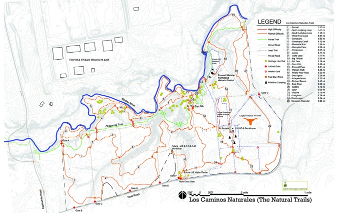 Land Heritage Institute, San Antonio TX – Where The Trails Are…